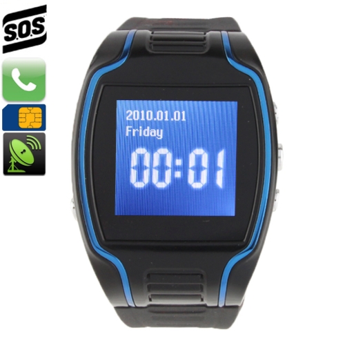 1.2 inch TFT LED Screen GPS Watch Tracker